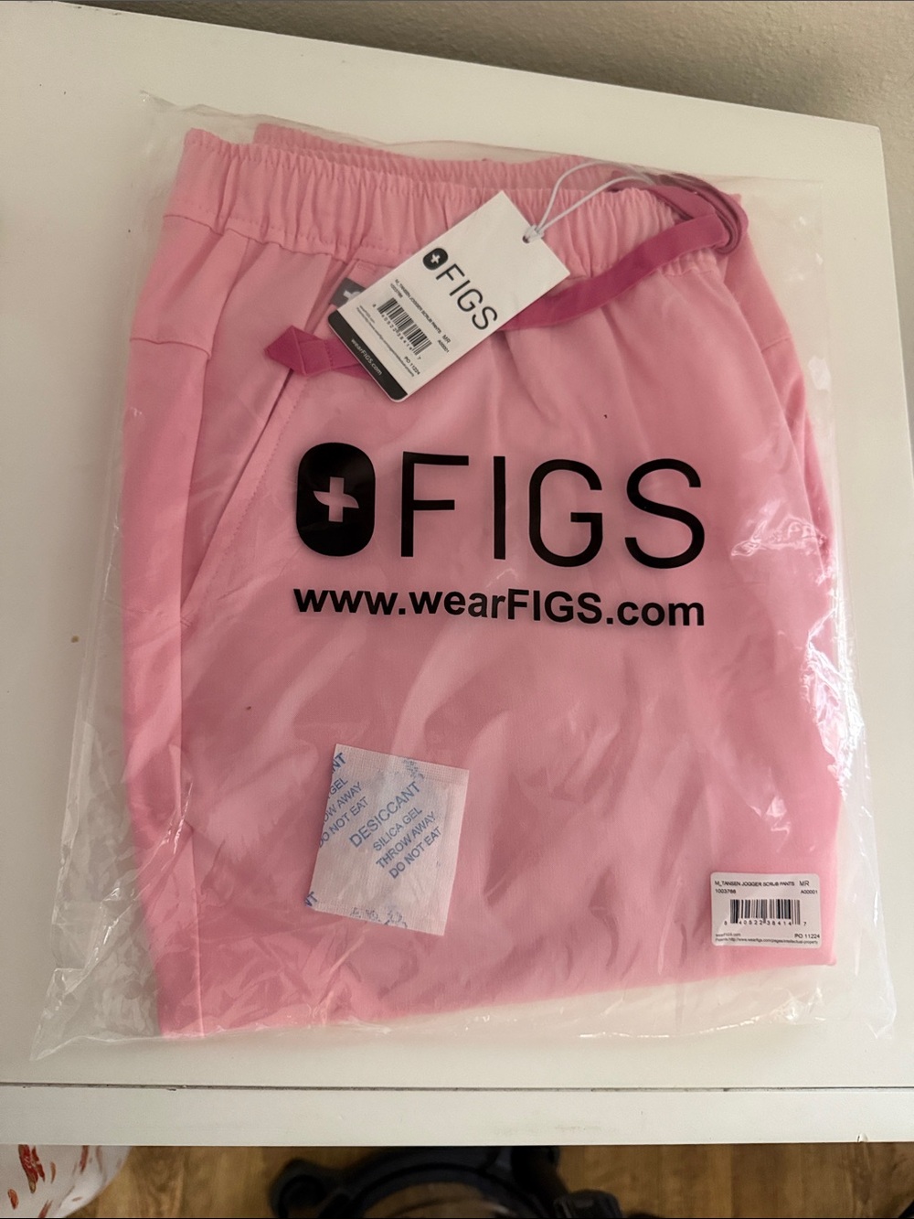 Tanza jogger, scrub pant in color pink